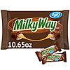 Amazon Fresh: MILKY WAY Fun Size Milk Chocolate Halloween Candy Bars, 10.65 oz Bag $3.18