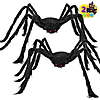Ayieyill 60 In Giant Spider Halloween Decorations Outdoor, Scary Large Spider for Halloween Yard Decorations, Haunted House Props, 2pc $14.99