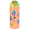 Zak Designs 25oz Stitch Halloween Orange Kids Straw Water Bottle, Durable Plastic Park Bottle with Easy-Open Locking Spout Cover for Travel, Built in Carry Handle $2.13