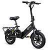 DYU 14&amp;quot; Folding Electric Bike for Adults Teens, 500W Peak Motor 36V/7.8AH Battery, Commuter City Ebike, UL2849 $250.09