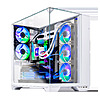 Skytech O11 Vision White: AMD Ryzen 7 7800X3D, Nvidia RTX 5070 Ti 16GB, 32GB DDR5 6000MHZ RGB, 1 TB NVMe Gen4, 360mm AIO $1741.49