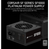 Corsair SF1000 1000W 80 Plus Platinum SFX Power Supply ATX 3.1 Certified Refurb $136.99
