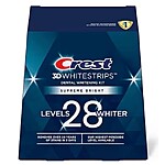 Crest Supreme Bright At-Home Teeth Whitening Kit, 21.0 ea + $15 W Cash rewards + Free Shipping $39.99