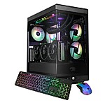 iBUYPOWER Y40 PRO Black Gaming PC Desktop Computer AMD Ryzen 7 9800X3D CPU, AMD Radeon RX 9070XT 16GB GPU, 32GB DDR5 RGB RAM, 2TB NVMe SSD $1774.99