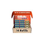 Gillette Fusion5 ProGlide Razor Refills for Men 10 Count + Fusion5 ProGlide Shield Refills 4 Count, 14 Total Blade Refills $27.99