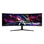 Samsung EPP/EDU Shop Samsung App: 57 Inch Odyssey Neo G9 Dual 4K | HDR 1000 | 240Hz | Mini-LED | + Free 24' Essential Monitor S3 S36GD $1250.04