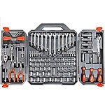 Crescent 150 Piece 1/4 and 3/8in Drive 6 Point SAE/Metric Professional Tool Set - CTK150 $75.99