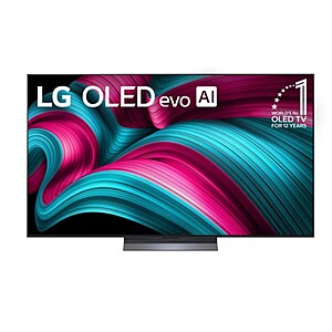 LG Partner: 65 Inch Class LG OLED evo AI C5 4K Smart TV 2025 OLED65C5PUA $1214.1