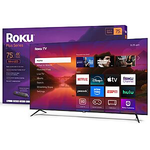 Roku 75" Pro Series 120Hz 4K Mini-LED QLED Smart TV (2024) @ Best Buy $799.99