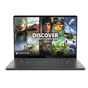 YMMV- ASUS - ROG Zephyrus G16 (OPEN BOX) 16" OLED QHD 240Hz Gaming Laptop - Intel Core Ultra 9 - 32GB LPDDR5X - NVIDIA RTX 4080 - 1TB SSD - Eclipse Gray - Open Box - Good $1700.99