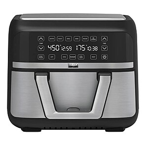bella PRO - 9-qt. TriZone Touchscreen Air Fryer with Dual Flex Basket - Stainless Steel $99.99
