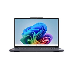 Microcenter: Lenovo IdeaPad Slim 3x Copilot+ PC 15.3" - Luna Grey Snapdragon X (8-Core) Processor; 16GB LPDDR5x-8448 1TB Solid State Drive $499.99