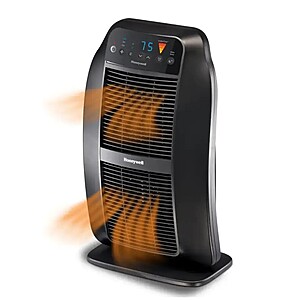 Honeywell - Heat Genius Ceramic Heater - Black $67.99
