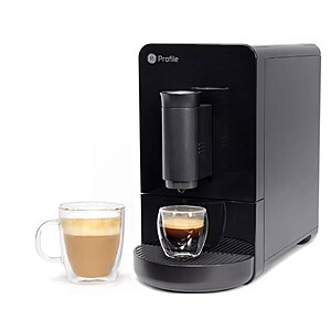 GE Profile Automatic Espresso Machine, One-Touch Brew (Black) $249.95