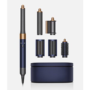 Refurbished: Dyson Airwrap Multi-Styler Complete Long (Vinca Blue/Ros 2) 0 + Free Shipping