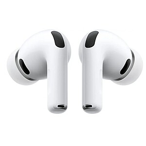 Apple - AirPods Pro 3, Wireless Active Noise Cancelling Earbuds with Heart Rate Sensing Feature - White - Open Box $225.99