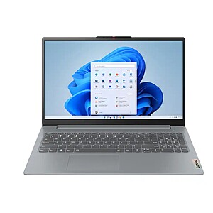Lenovo - IdeaPad Slim 3i 15.6" Full HD Laptop - Intel Core i3-N305 - 8GB Memory - 128GB UFS - Arctic Grey $199.99