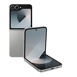 Samsung - Galaxy Z Flip6 512GB (Unlocked) - Silver Shadow - Open Box $433.99