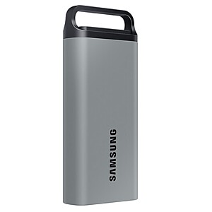 Samsung 2TB T5 EVO USB 3.2 Gen 1 Portable SSD + Samsung 512GB FIT Plus USB 3.1 Gen 1 Type-A Flash Drive $124.99