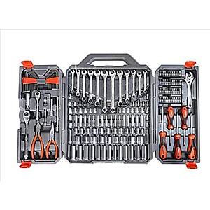 Crescent 180 Piece Professional Tool Set in Tool Storage Case - CTK180 $96.99