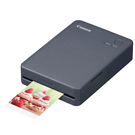 Canon - SELPHY QX20 Wireless Compact Photo Printer - Dark Gray $132.99