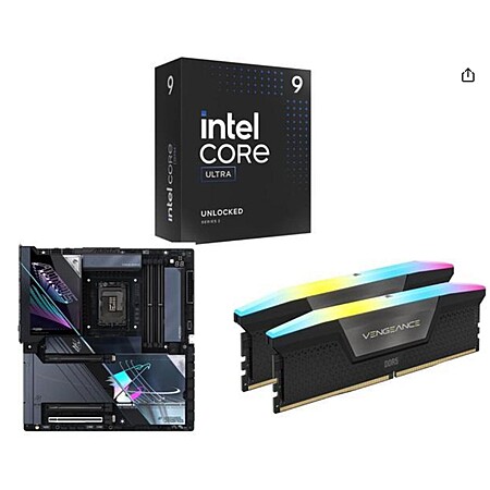 CPU Intel Core Ultra 9 285K + BOARD Gigabyte Z890 Aorus Master AI Top + RAM Corsair Vengeance RGB 32GB 6400 CL36 + MSI mag Coreliquid A15 360 + Holiday Bundle + Star Wars $699.99