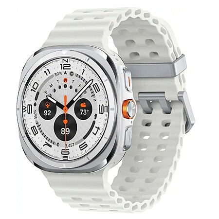 Samsung - (Refurbished Excellent) - Galaxy Watch Ultra Titanium Smartwatch 47mm LTE - Titanium White - (2024) $249.99