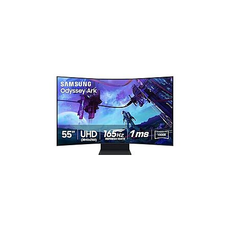 Samsung 55" Curved Gaming Monitor | 4K UHD (3840x2160) | LS55CG970NNXGO $1199.99