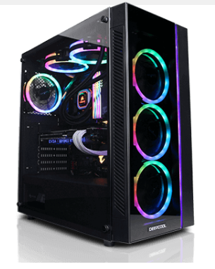 Cyberpower Thump 100 Desktop: Ryzen 5 5600x, 16GB DDR4, 1TB SSD + 3TB HDD,  MSI GeForce RTX 3080 Ventus 3x $1563.7