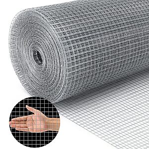 100' x 48" Land Guard Galvanized Hardware Cloth (1/2", 19Ga) $52.50 + Free S&H