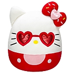 Squishmallows Original Sanrio 14-inch Hello Kitty with Red Heart Glasses  Child's Ultra Soft Plush - $19.99