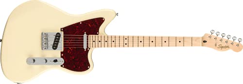 Squier by Fender Paranormal Offset Telecaster, Maple Fingerboard, Tortoiseshell Pickguard, Olympic White $349.99