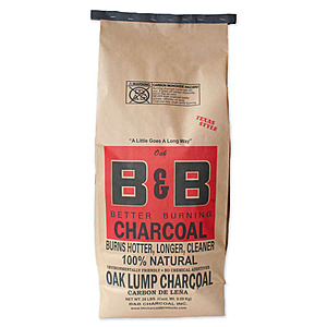 B&B Oak Lump Charcoal Co. 20 lb. $11.99 Academy Sports + Outdooors. B&M