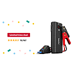Limited-time deal: Imazing Portable Car Jump Starter - 2000A Peak 18000mAH (Up to 8.0L Gas or 7.5L Diesel Engine) 12V Auto Battery Booster Portable Power Pack with Indica - $57.79