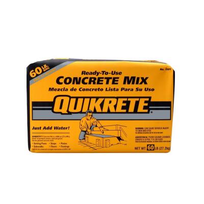 Quikrete 60lbs Bag Of Concrete Mix 1 38 Each In Bulk 14 Bag Minimum Or 1 98 Individually At Home Depot Ymmv
