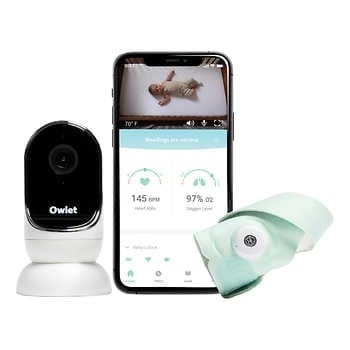 Owlet Baby Monitor Dream Set: Smart Sock 3, Cam and Dream Lab - $279.99