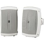 Yamaha NS-AW150W 2-Way Indoor/Outdoor 120W Speakers (Pair, White) $50 + Free Shipping