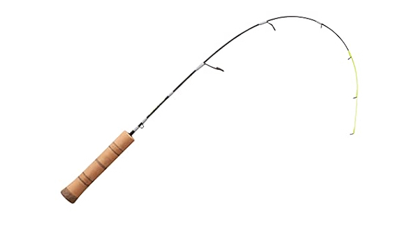 13 FISHING - Wicked Pro Ice Rod - 28" Noodle (Noodle) - Composite Blank - Full Grip Handle - PS-28Noodle - $25.59