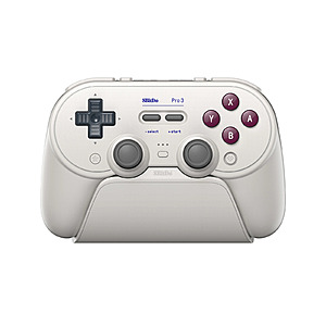 8Bitdo Pro 3 Bluetooth TMR Joysticks Controller for Switch/Switch 2 (3 Colors) $40 + Free Shipping w/ Prime