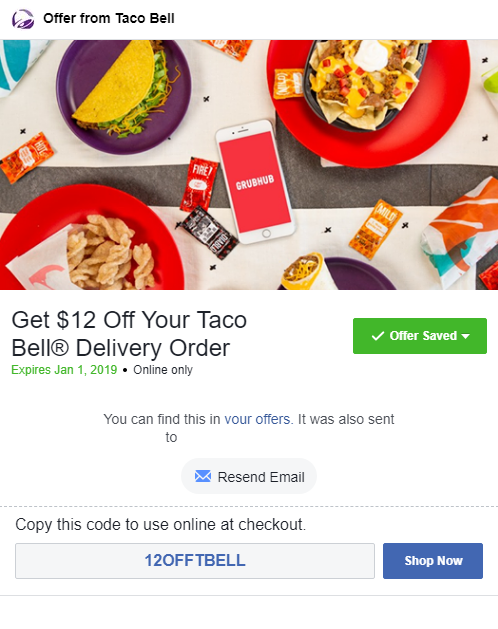 GrubHub Coupon & Promo Codes