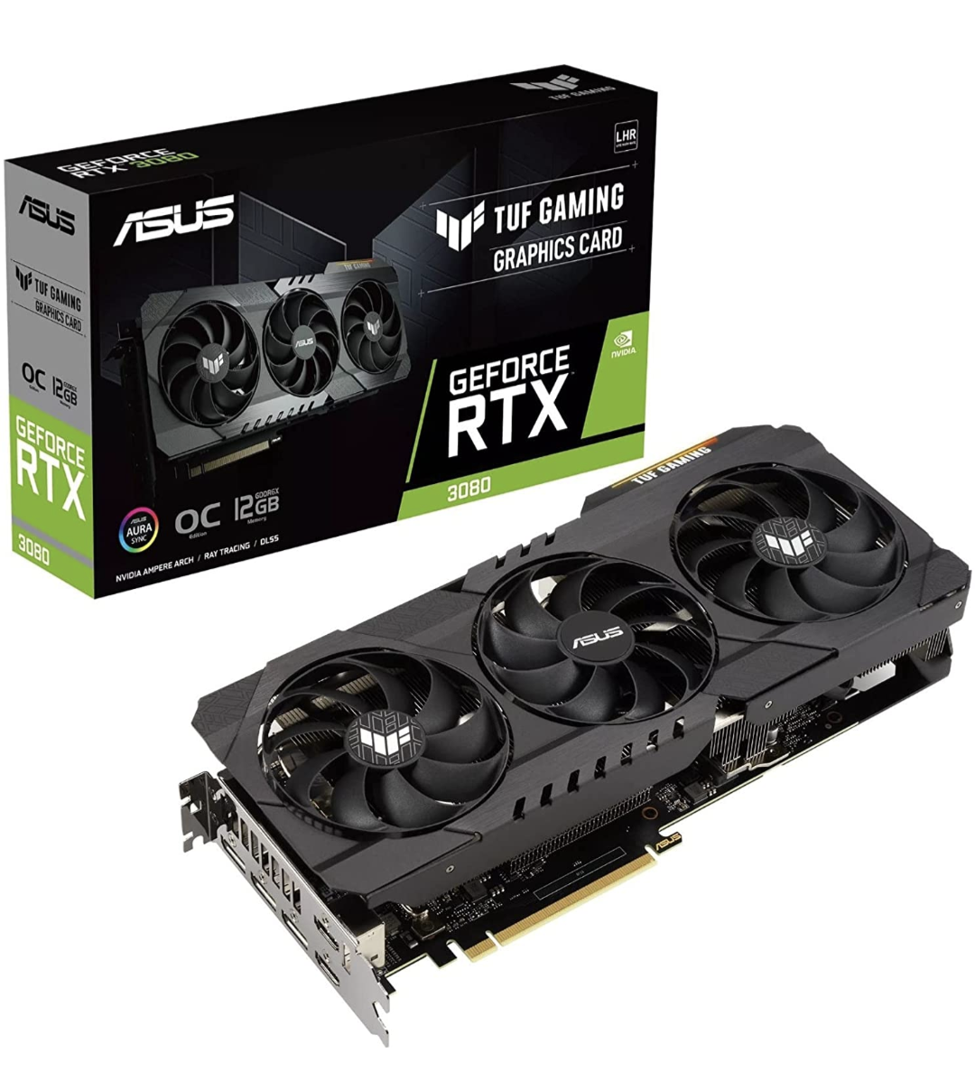 ASUS TUF Gaming NVIDIA GeForce RTX 3080 OC Edition Graphics Card $1049.99
