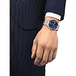 Tissot mens Chemin des Tourelles Powermatic 80 316L stainless steel case Automatic Watch, Grey, 21 $403