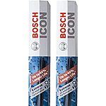 2-Pack Bosch ICON Wiper Blades (26A + 16A) $34.90 + Free Shipping