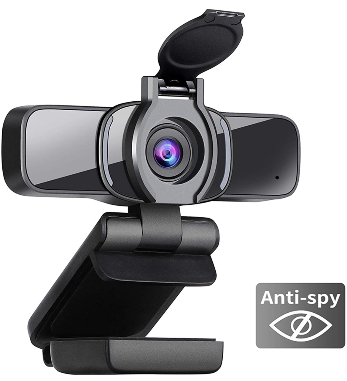 Dericam 1080P Webcam with Microphone, USB Webcam Computer Web Camera $9.89