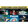 6-Film Studio Ghibli Collection: Spirited Away, Princess Mononoke, Totoro, Ponyo &amp;amp; More (Digital HD) $24.99