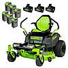 Greenworks 60V 42&rdquo; Crossover-Z Zero Turn Riding Lawn Mower + 6x 8Ah Batteries &amp;amp; 3x Dual Chargers $2797