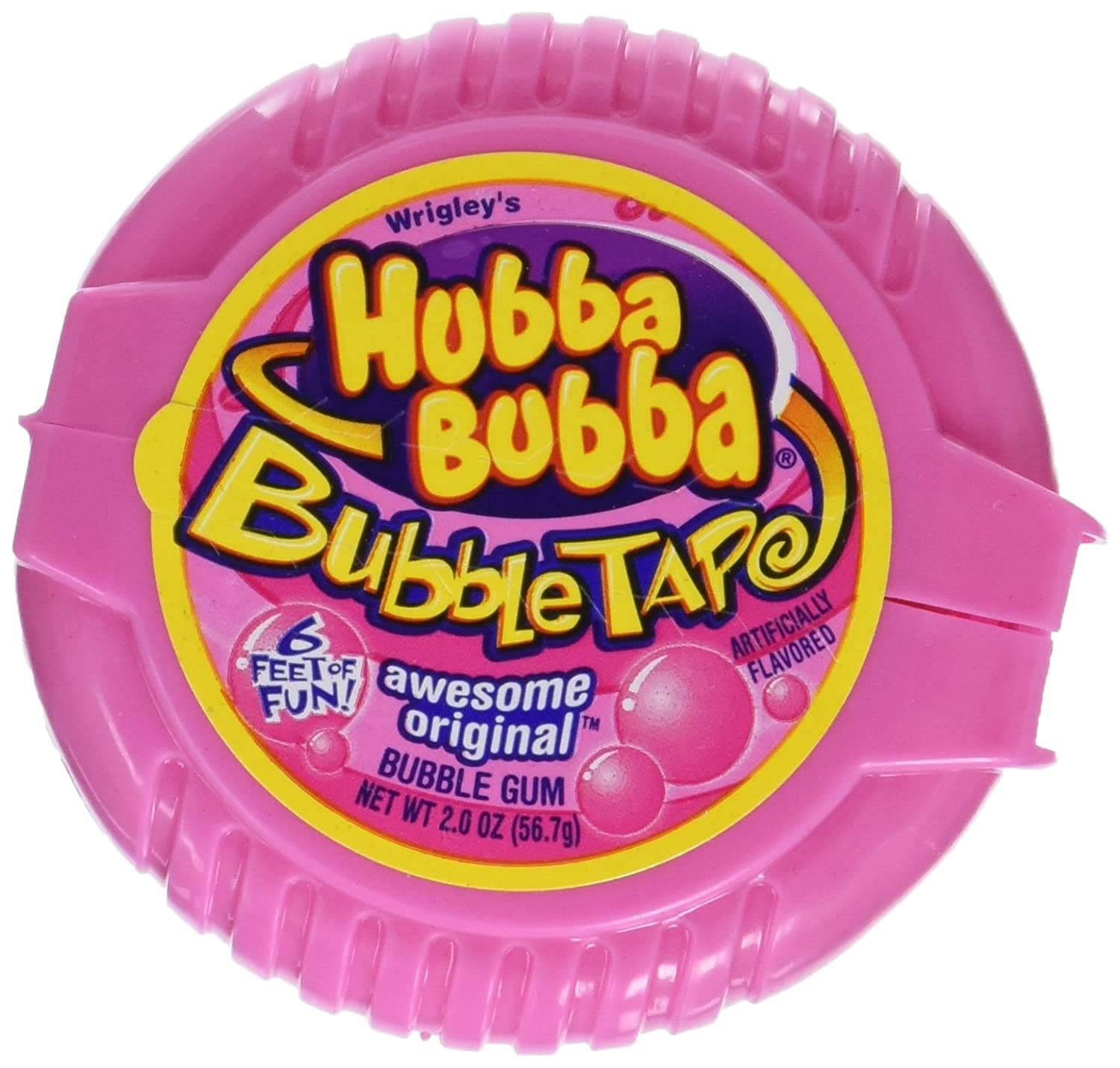 6-Pack 2oz Hubba Bubba Gum Awesome Original Bubble Gum Tape $1.05 w/ S&S