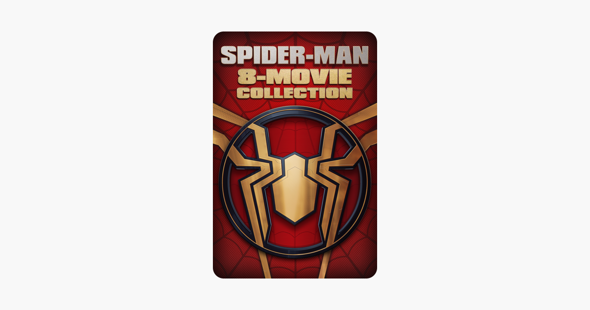 Spider-Man 8-Film Collection (Digital 4K UHD, VUDU or iTunes) $59.99