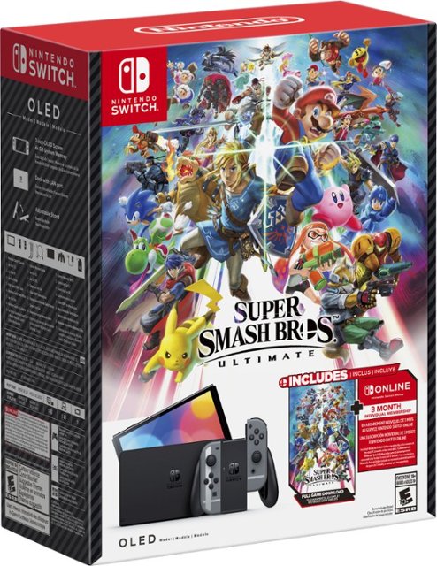 Nintendo BF Offers: Nintendo Switch OLED Super Smash Bros. Ultimate Bundle