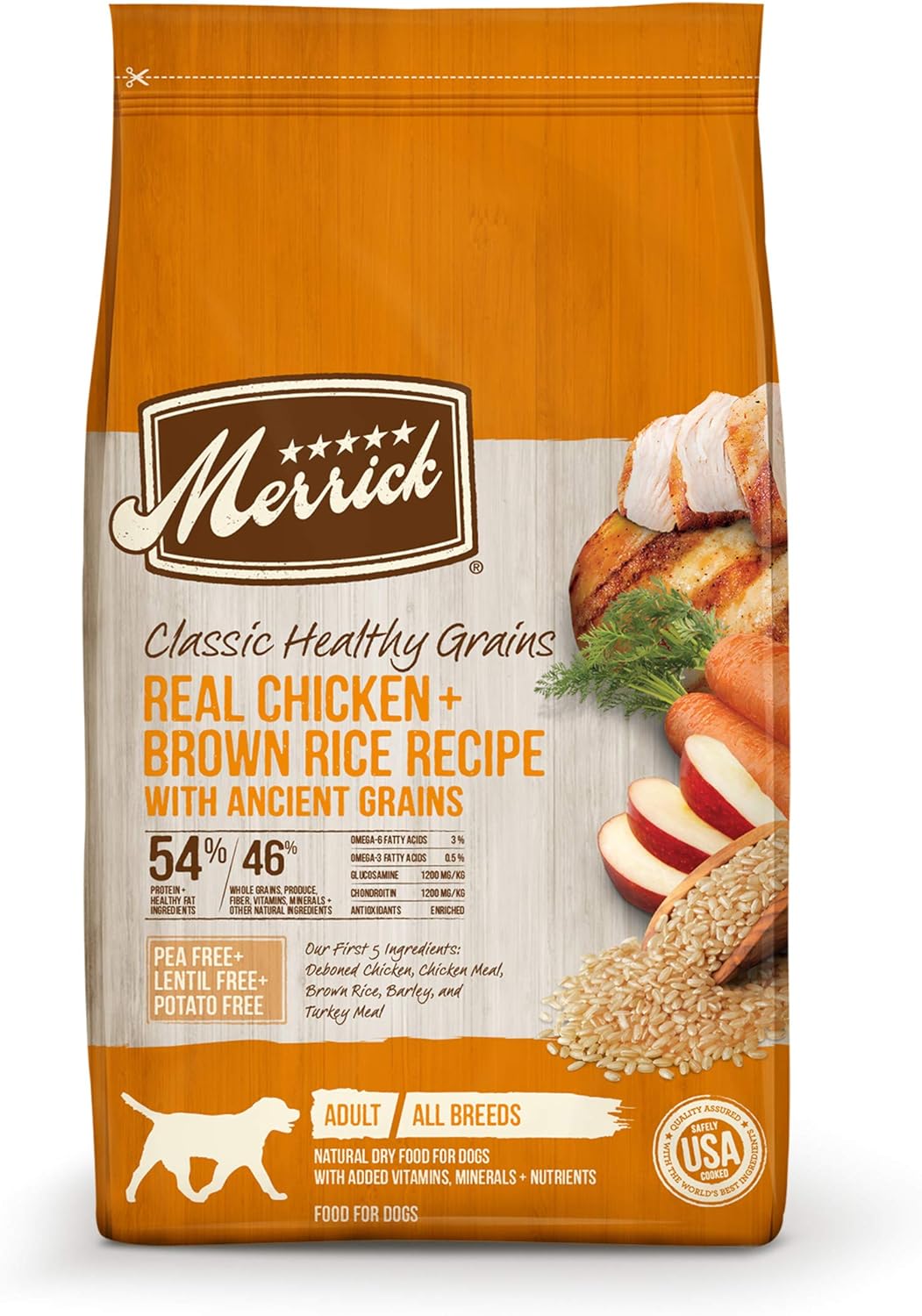 Merrick 22 lb or 25 lb Premium Dry Dog Food Various